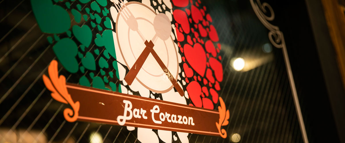 福岡 唐人町のイタリア ラテン料理レストラン バル コラソン Bar Corazon